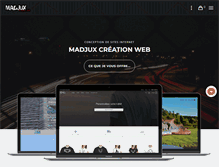 Tablet Screenshot of madjux.com